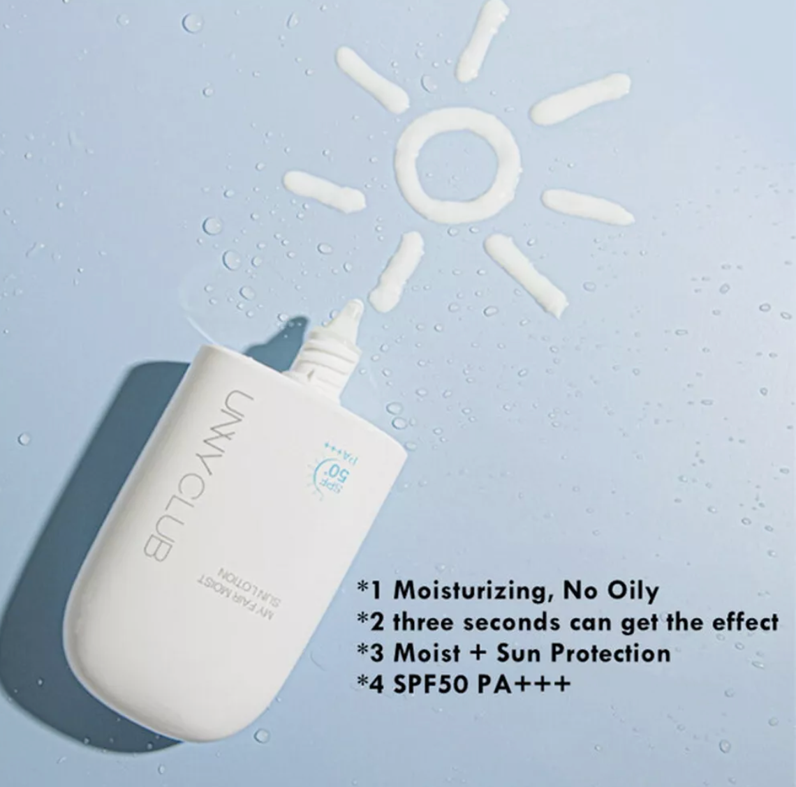 Sunscreen For Face and Body SPF 50+ PA+++ Waterproof UV resistant